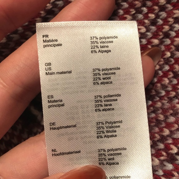 Maje reversible jacquard knit cardigan - Picture 8 of 8